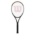 Wilson Burn racket 100 ULS V4.0, Ambitious recreational player, Black/Grey/Orange, WR045010U2