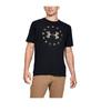 Under Armour Men's Tee Short Sleeve Freedom Camo Logo T-Shirt Black S, MSRP $25