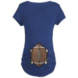 CafePress - Pigskin Smuggler Maternity Dark T Shirt - Maternity Dark T-Shirt