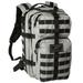 Bravo Tactical Assault Backpack Rucksack. Great as a Bug Out Bag, Daypack, or Go Bag; for Hiking, or Camping. (Grey/Black)