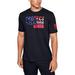 Under Armour Men's Freedom USA Pth T-Shirt , Black (001)/Red , 3X-Large