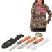 Mossy Oak 4-Pack Dress Kit with Realtree and Mossy Oak Womens Camo Performance Pullover Fleece Hoodie Value Bundle