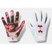 Under Armour Mens Spotlight Limited Edition Football Gloves 1326226 White/Red (100)