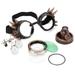 C.F.GOGGLE Vintage Steampunk Goggles Rave Glasses Victorian with Double Ocular Loupe