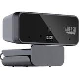 Adesso CyberTrack H6 4K Ultra HD USB Webcam with Built-in Dual Microphone and Priv CYBERTRACKH6