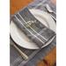 August Grove® Sykora French Stripe Kitchen 6 Piece Cotton Placemat Set Cotton in Gray | 13 W in | Wayfair EA63841CBDBF4416BDB72837A3D99F98