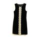 Jessica Simpson Dresses | Jessica Simpson Velvet Sleeveless Shift Dress | Color: Black | Size: 4