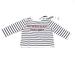 Burberry Shirts & Tops | Burberry London Striped Long Sleeve T-Shirt 6m | Color: Black/White | Size: 6mb