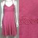 J. Crew Dresses | J. Crew Linen Halter Midi Tiered Flare Dress | Color: Pink | Size: 0