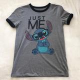 Disney Tops | Disney Lilo & Stitch In Kids | Color: Gray | Size: Xs