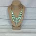 J. Crew Jewelry | J Crew Factory Crystal Teardrop Necklace #A6077 | Color: Green | Size: Os