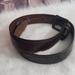 Columbia Accessories | Columbia Sportwear Black Leather Belt Men's Size 3 | Color: Brown | Size: Os
