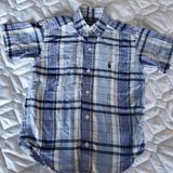 Ralph Lauren Shirts & Tops | Boy's Ralph Lauren Button Down Shirt | Color: Blue/White | Size: 4b