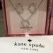 Kate Spade Jewelry | Nwt Kate Spade Boxed Jewelry Set | Color: Silver | Size: Os