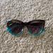Urban Outfitters Accessories | Bogo New Two Tone Chunky Cat Eye | Color: Gray | Size: Os