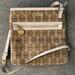 Michael Kors Bags | Michael Kors Signature Crossbody | Color: Gold/White | Size: 10-1/2”W X 10”H