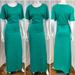 Lularoe Dresses | Lularoe Maria Cotton Stretch Maxi Shirt Dress | Color: Green | Size: L