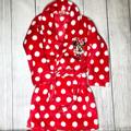 Disney Pajamas | Disney Minnie Mouse Robes C2 | Color: Red/White | Size: 3tg