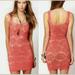 Free People Dresses | Free People Intimately Pink Cutout Eyelet Dress | Color: Pink | Size: M