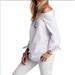 Free People Tops | Free People Off The Shoulder Bell Sleeves Tunic | Color: White | Size: M