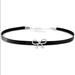 Giani Bernini Jewelry | Giani Bernini Cubic Zirconia Bow Choker Necklace | Color: Black/Silver | Size: Os