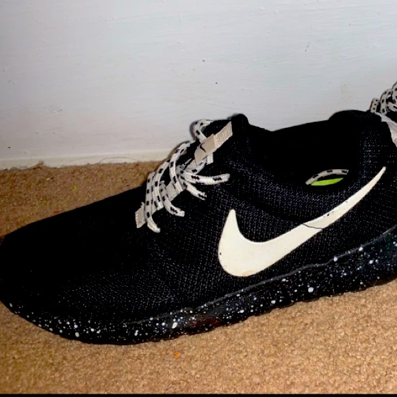 Nike Shoes | Galaxy Nike Tennis Shoes | Color: Black/White | Size: 7