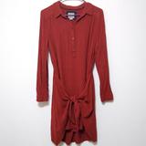 Anthropologie Dresses | Maeve Bloomsbury Burnt Orange Shirt Dress | Color: Orange | Size: S