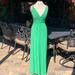 J. Crew Dresses | J. Crew Green Jersey Maxi Dress | Color: Green | Size: Xs