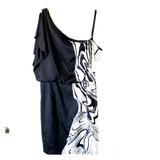 Jessica Simpson Dresses | Jessica Simpson Black & White Dress | Color: Black/White | Size: 14