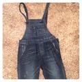 Free People Pants & Jumpsuits | Free People Overalls Blue Denim Skinny 27 S | Color: Blue | Size: 27