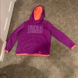 Under Armour Shirts & Tops | Athletic Material, Cotton | Color: Orange/Purple | Size: Xlg