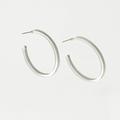 J. Crew Jewelry | J Crew Lucite Tube Hoop Earrings | Color: Tan | Size: Os