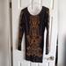 Free People Dresses | Embroidered Free People Dress S | Color: Black | Size: S