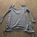 Free People Tops | Free People Gray Long Sleeve Tee | Color: Gray | Size: S