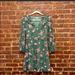 Madewell Dresses | Madewell Long-Sleeve Butterfly Garden Dress | Color: Blue/Green | Size: 00
