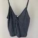 Brandy Melville Tops | Brandy Melville Knit Tank Top | Color: Gray | Size: Os