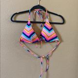 Victoria's Secret Swim | Multicolor Push-Up Triangle Bikini | Color: Pink/Yellow | Size: S