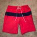 J. Crew Swim | Men’s J.Crew Swim Trunks | Color: Blue/Red | Size: 29 Waist