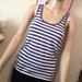 American Eagle Outfitters Tops | Blue And White Striped Tank Top T050 | Color: Blue/White | Size: Xs