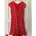 J. Crew Dresses | Jcrew Mercantile Red And White Floral Dress | Color: Red/White | Size: 4
