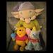 Disney Other | Disney Cartoon Characters Stuffed Animals | Color: Gold/Orange | Size: One Large Jumbo And 2 Small Stuffed Animals