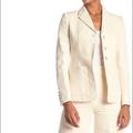Burberry Jackets & Coats | Burberry Suite | Color: White | Size: 8