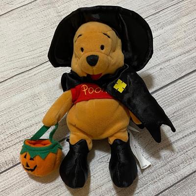 Disney Toys | Disney Store Winnie The Pooh Witch Plush Nwt | Color: Black/Orange | Size: Os