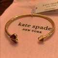 Kate Spade Jewelry | Kate Spade Rock Solid Bracelet In Ruby/Gold Nwt | Color: Gold/Red | Size: Os