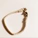 J. Crew Jewelry | J. Crew Rope Bracelet | Color: Gold/White | Size: Os