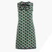 J. Crew Dresses | J Crew Silk Dress In Ratti Graphic Diamond Size 8 | Color: Blue/Green | Size: 8