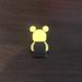 Disney Accessories | Disney Enamel Pin | Color: Black/Yellow | Size: Os