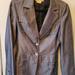 Michael Kors Jackets & Coats | Michael Kors Silk Blazer With Tab Pockets | Color: Gray/Silver | Size: 6