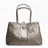 Coach Bags | Coach Signature C Stitch Bronze Bag # A1276-F19413 | Color: Brown/Tan | Size: Os
