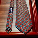 Burberry Accessories | Burberry Mens Tie Silk Red & Blue Horse Snaffle Bit Made In England | Color: Blue/Red | Size: Os
